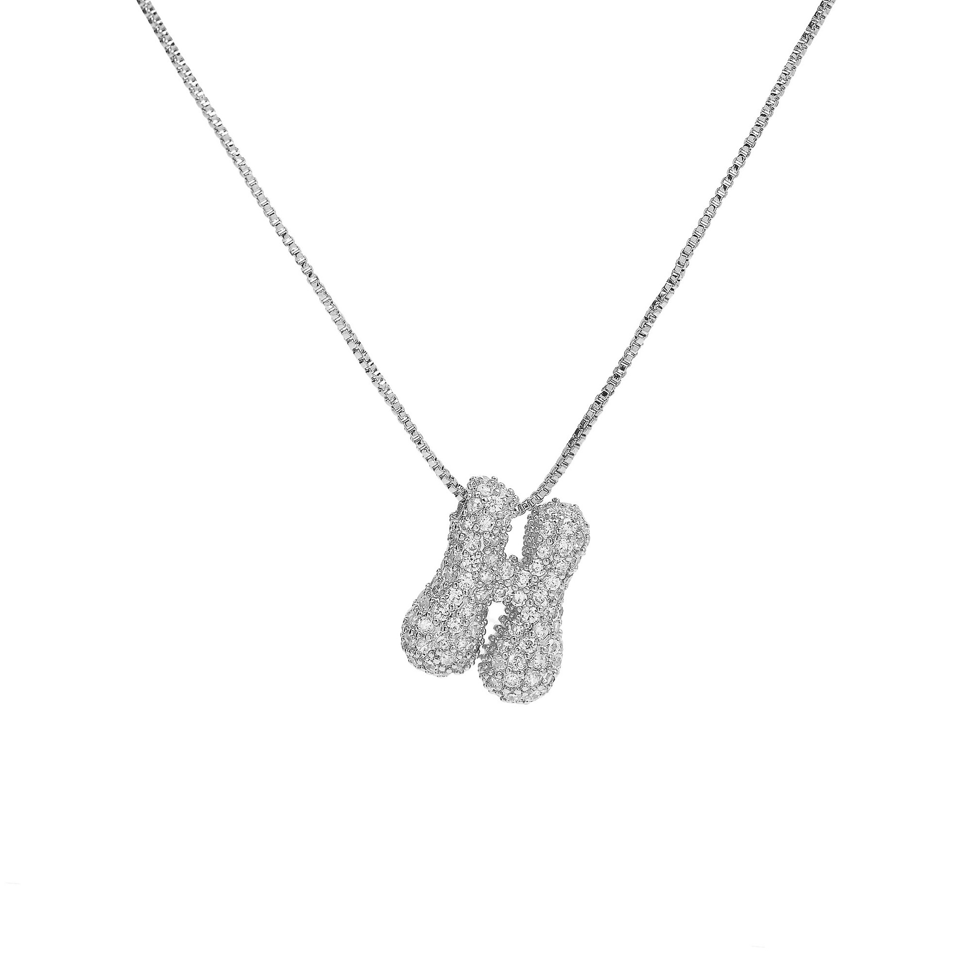 34:Silver necklace h