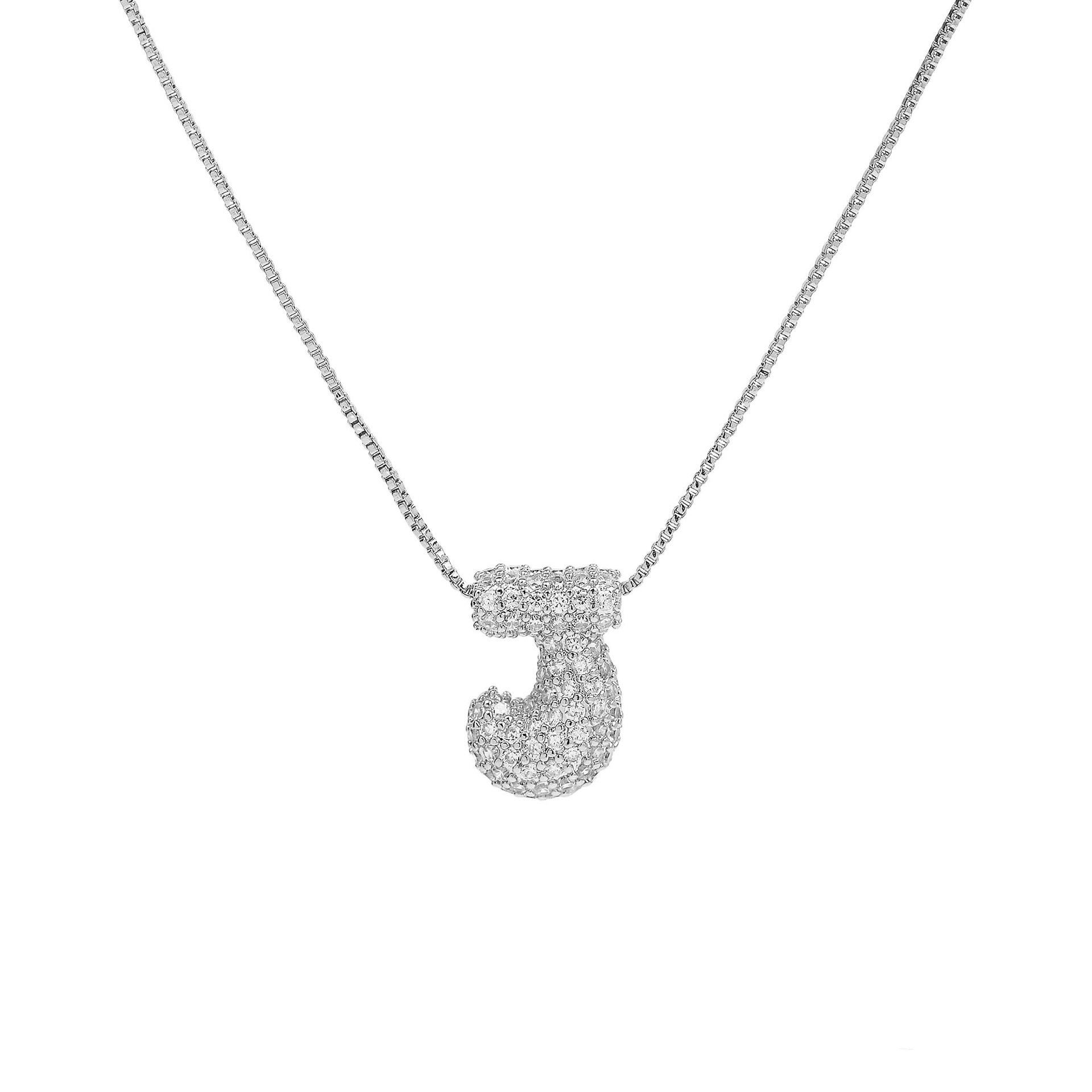 36:Silver necklace j