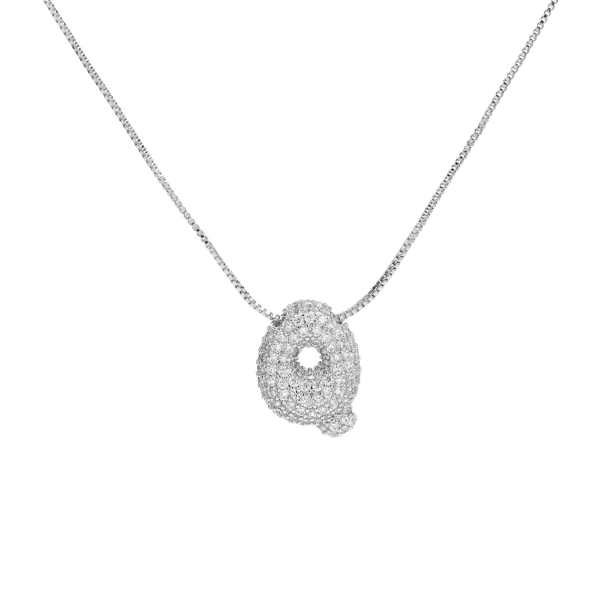 43:Silver necklace q