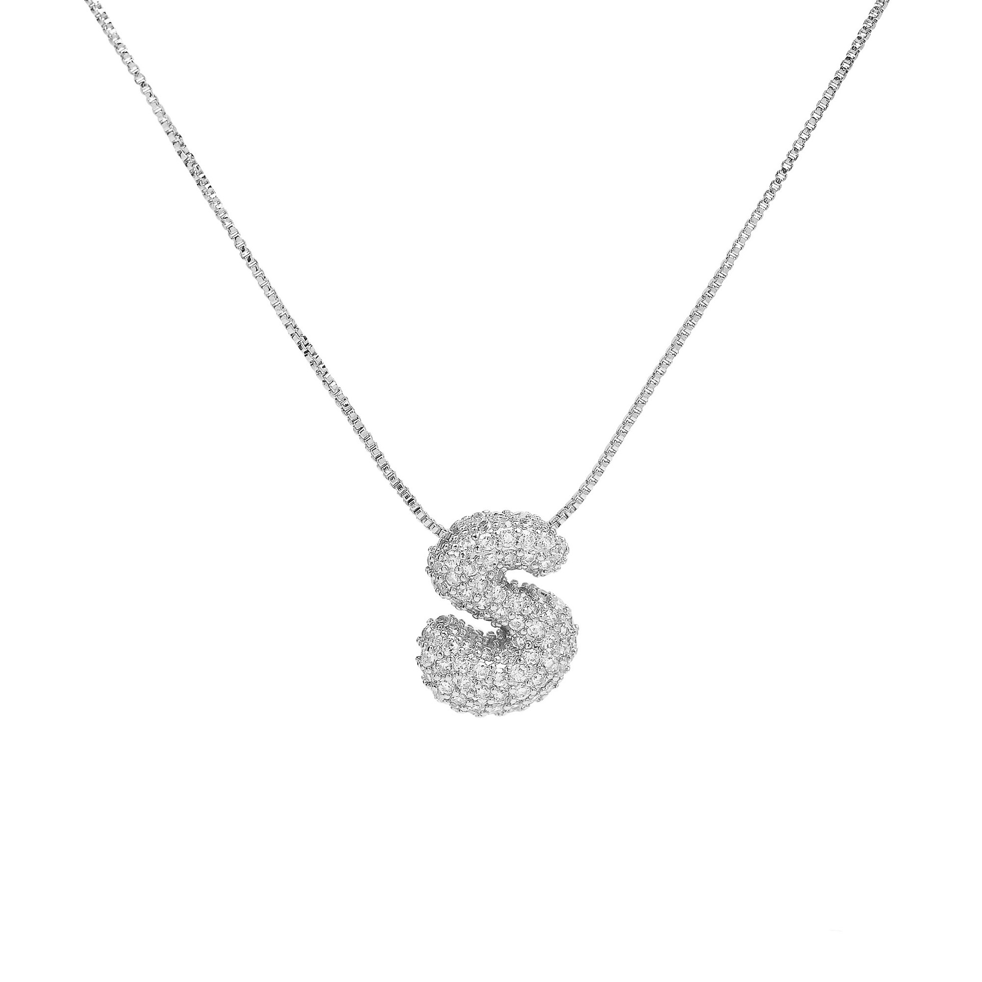 45:Silver necklace s