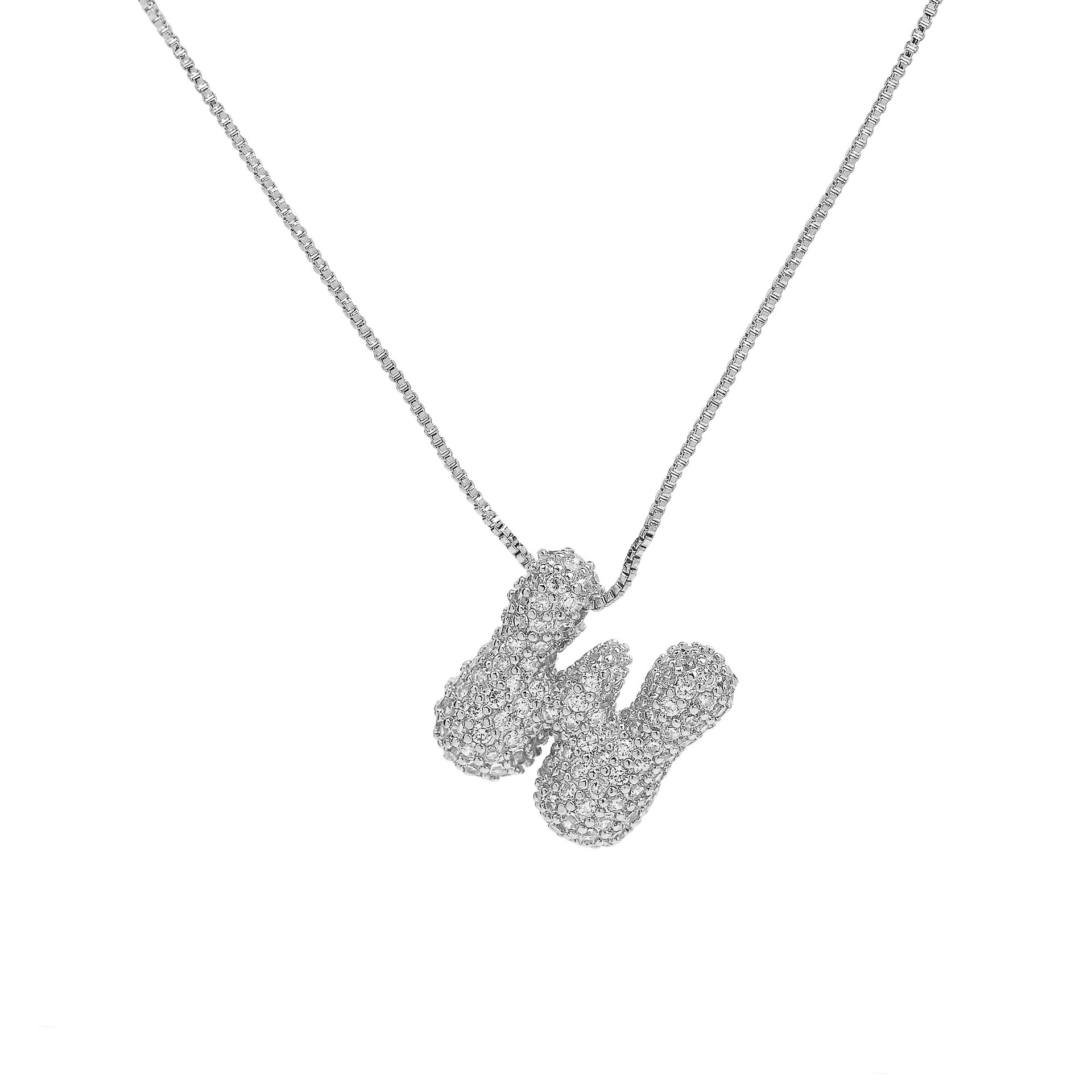 49:Silver necklace w
