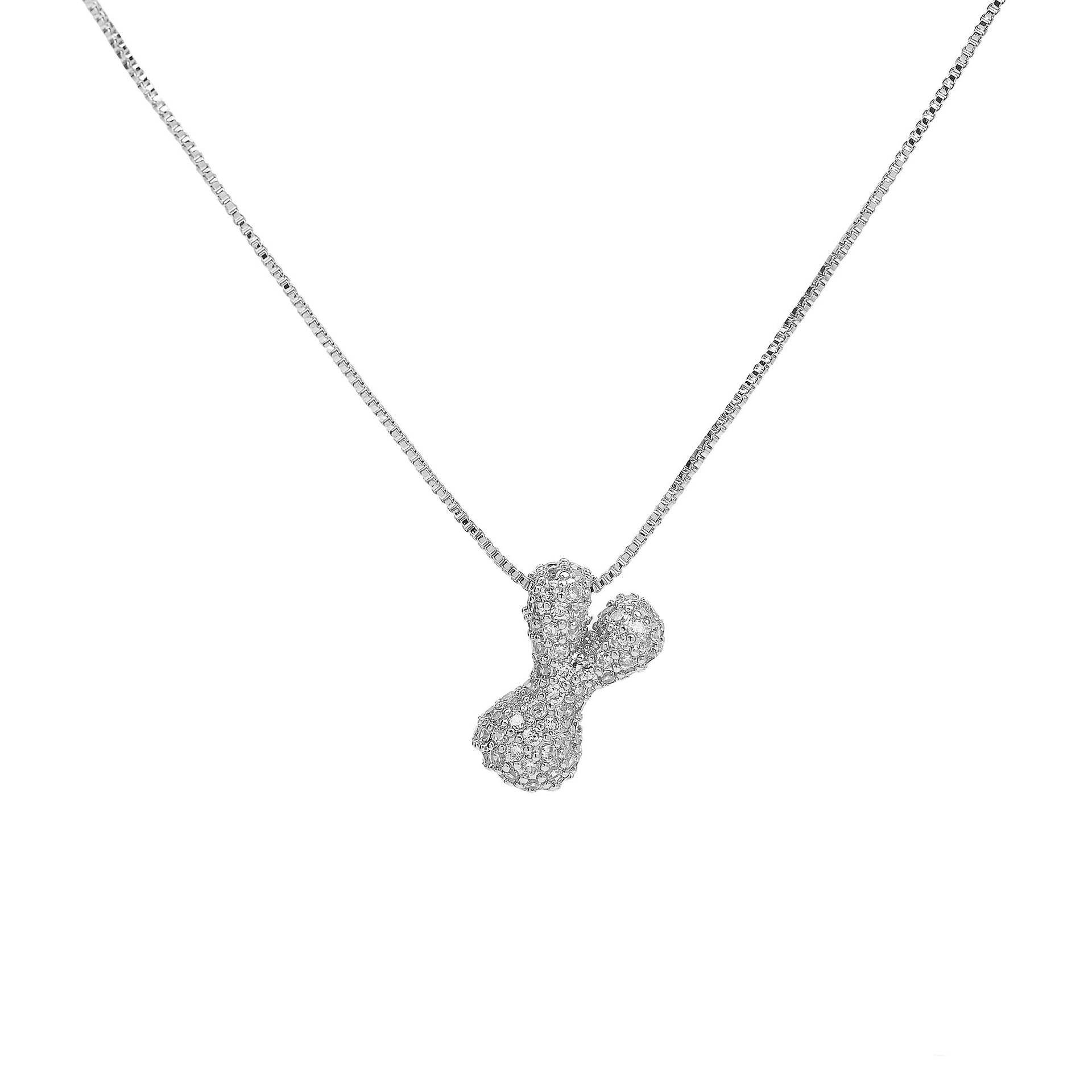 51:Silver necklace y
