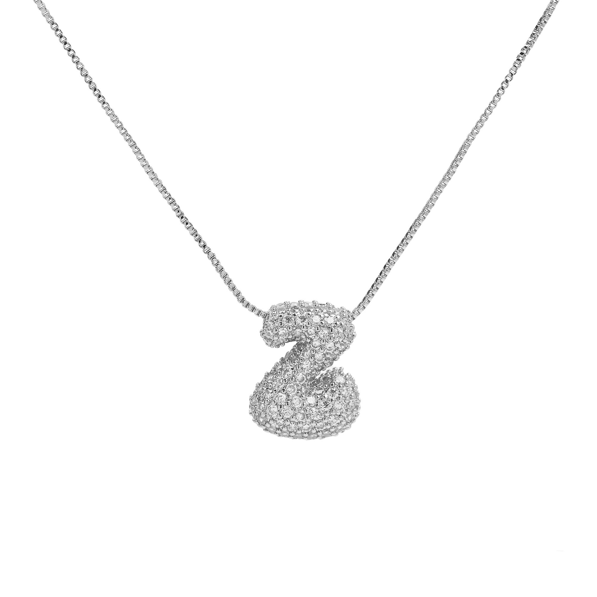 52:Silver necklace z