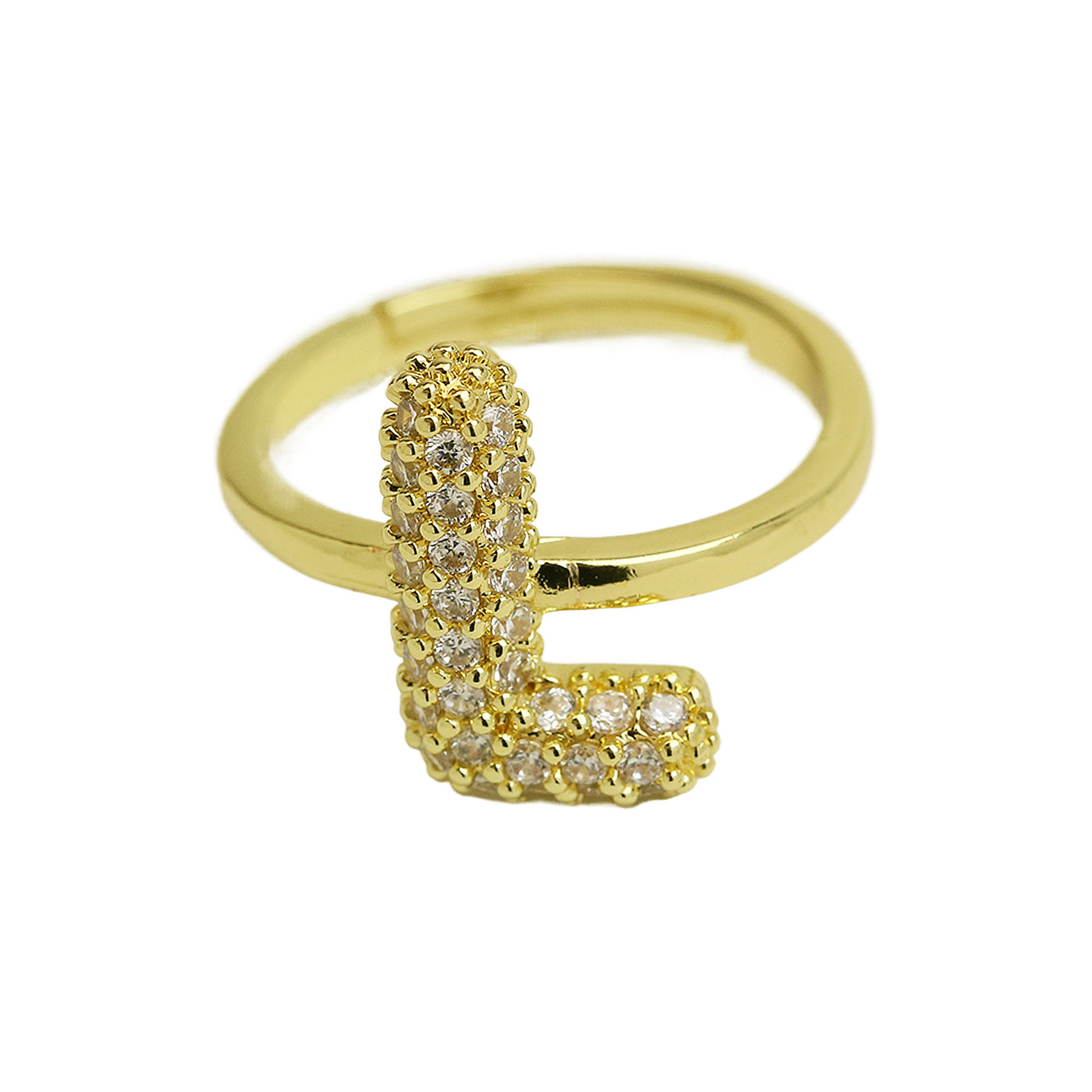 12:gold ring L