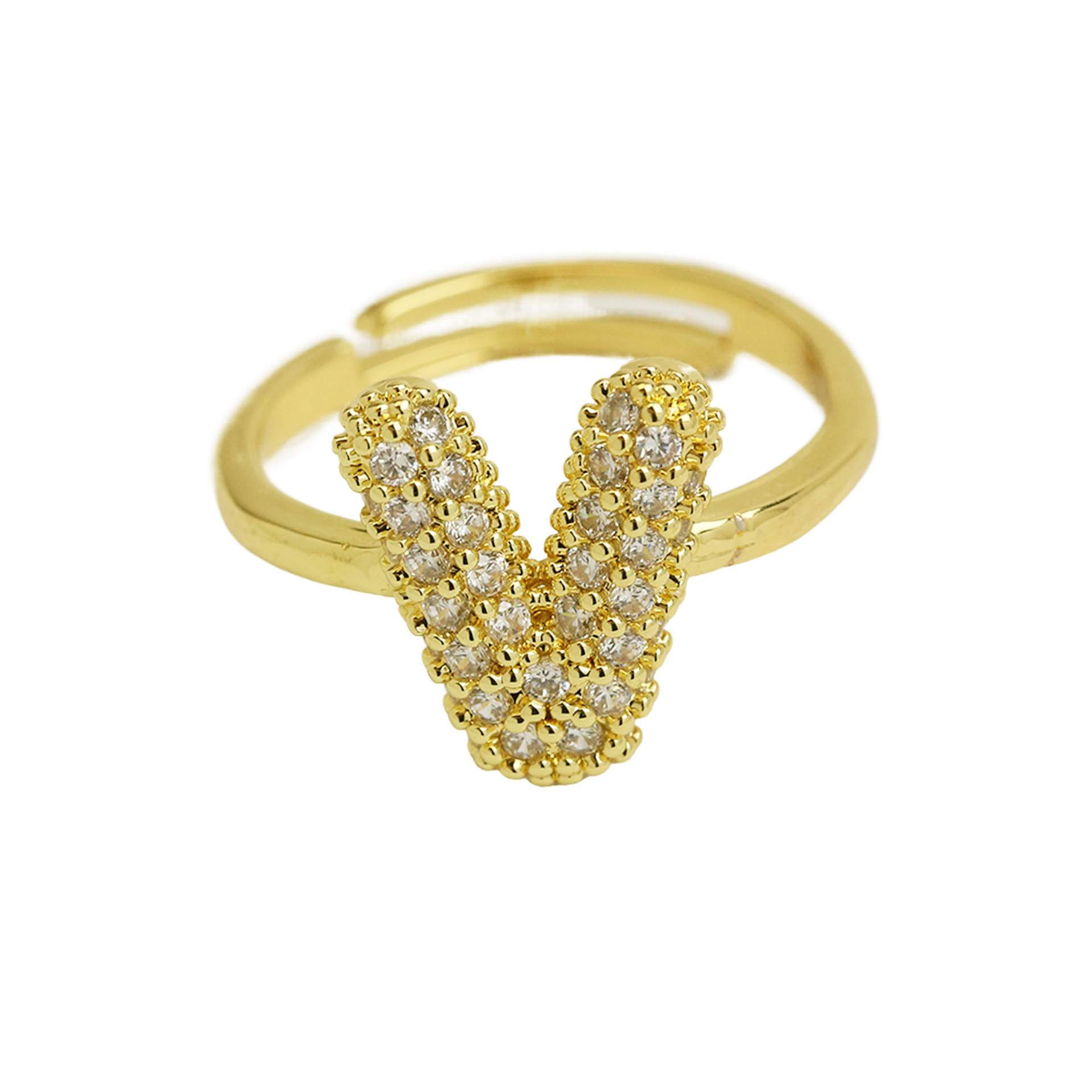 22:gold ring V