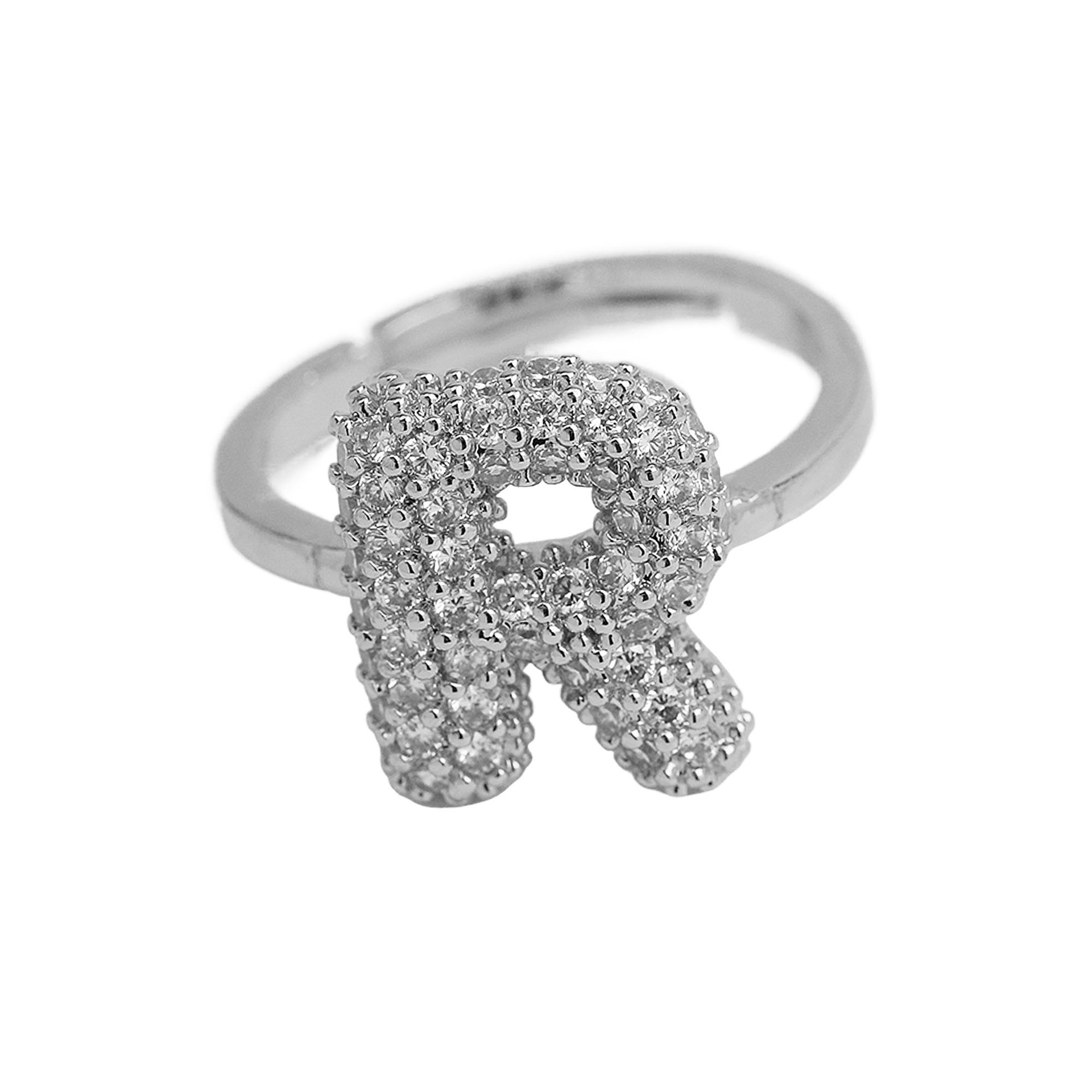 44:Silver ring r