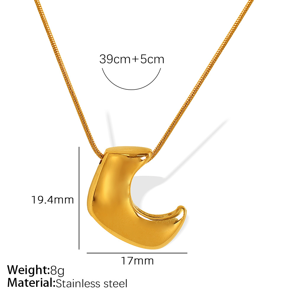 2:XL210 gold necklace