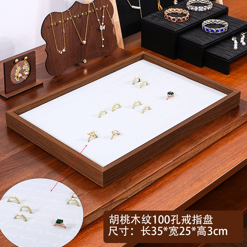 Bamboo hundred-position ring plate