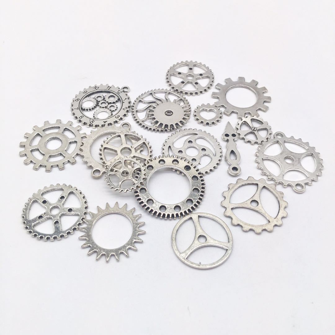 3 couleur argent antique