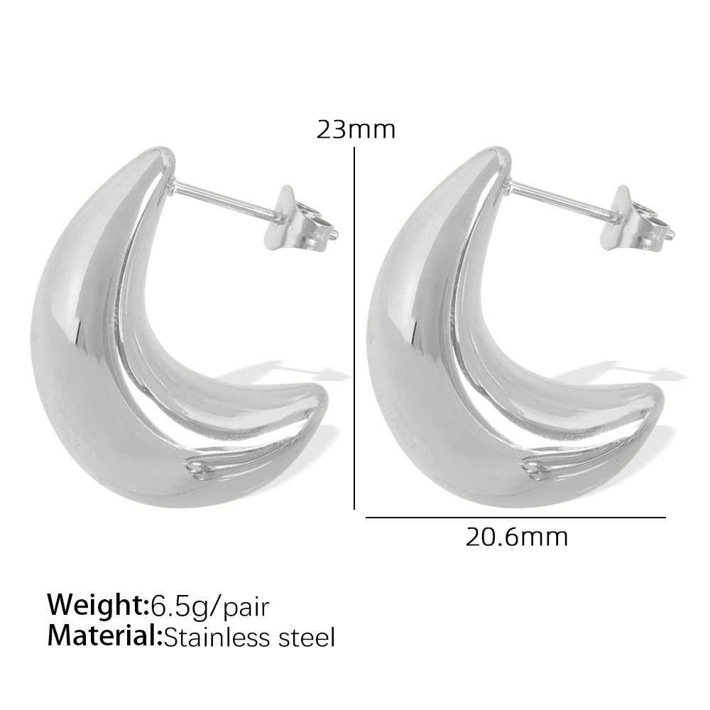 2:EH284 silver earrings