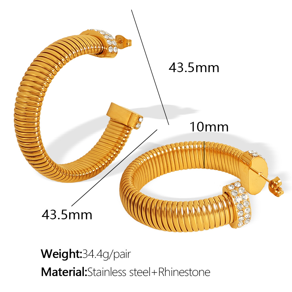 1:EH584 gold earrings