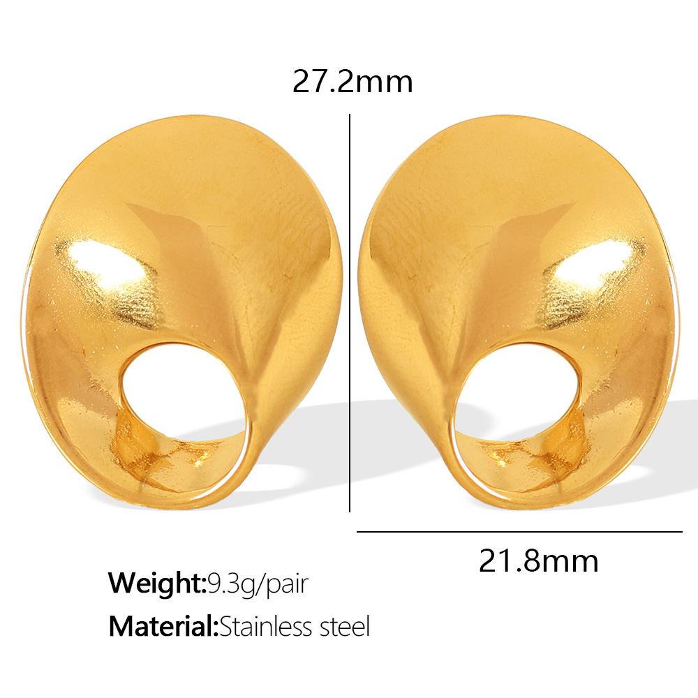 1:EH619 gold earrings