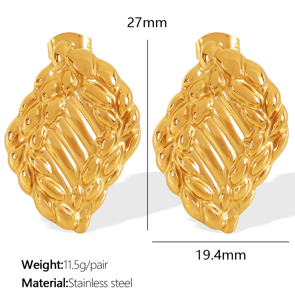 1:EH604 Gold Earrings