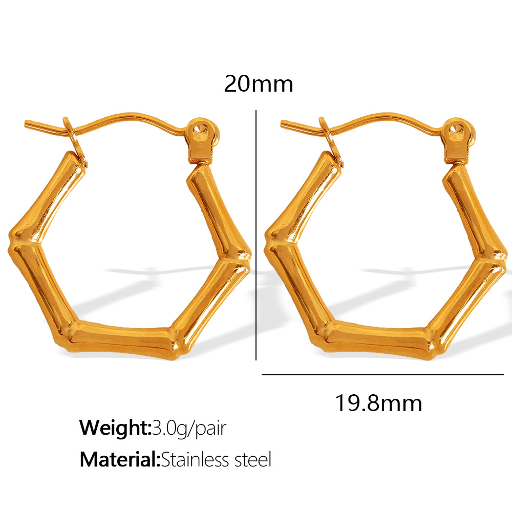 1:EH37 Gold Earrings