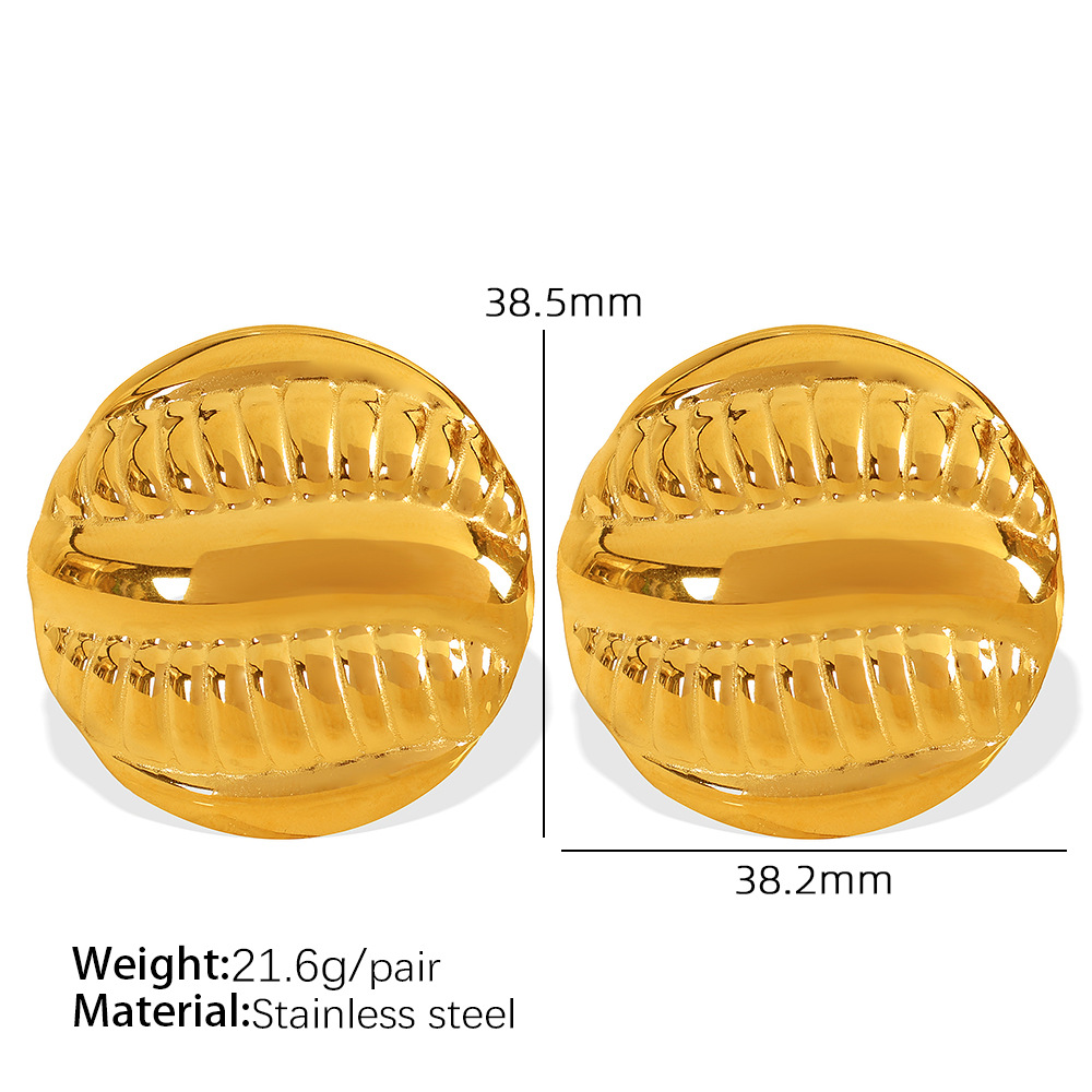 1:EH551 Gold Earrings