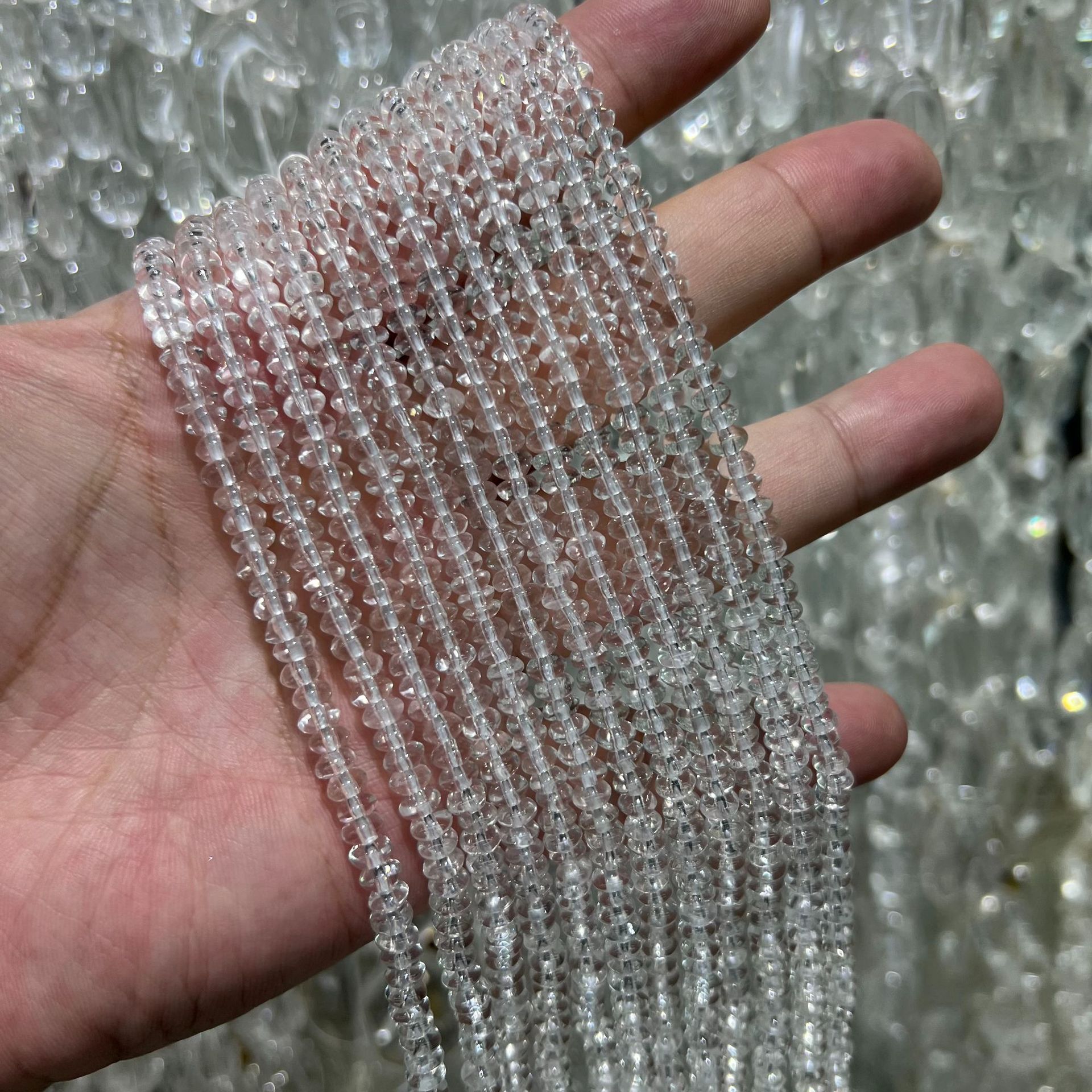 1:3X5mm Clear Quartz (128 pieces)