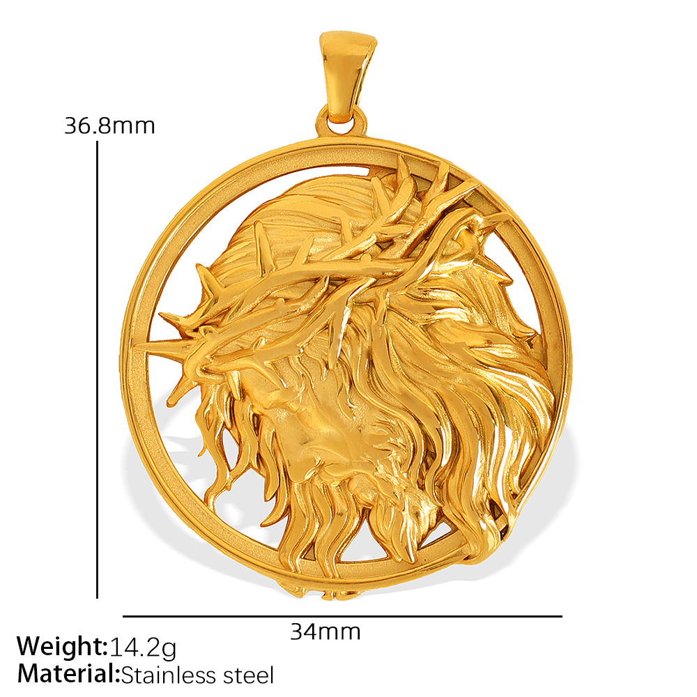 13:PJ13 Gold Pendant