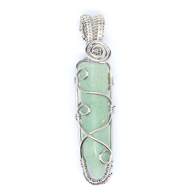 8:Aventurine-silver