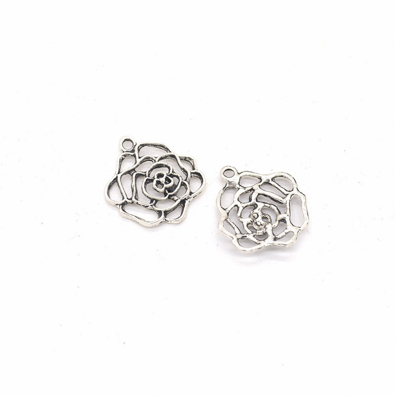 2 couleur argent antique