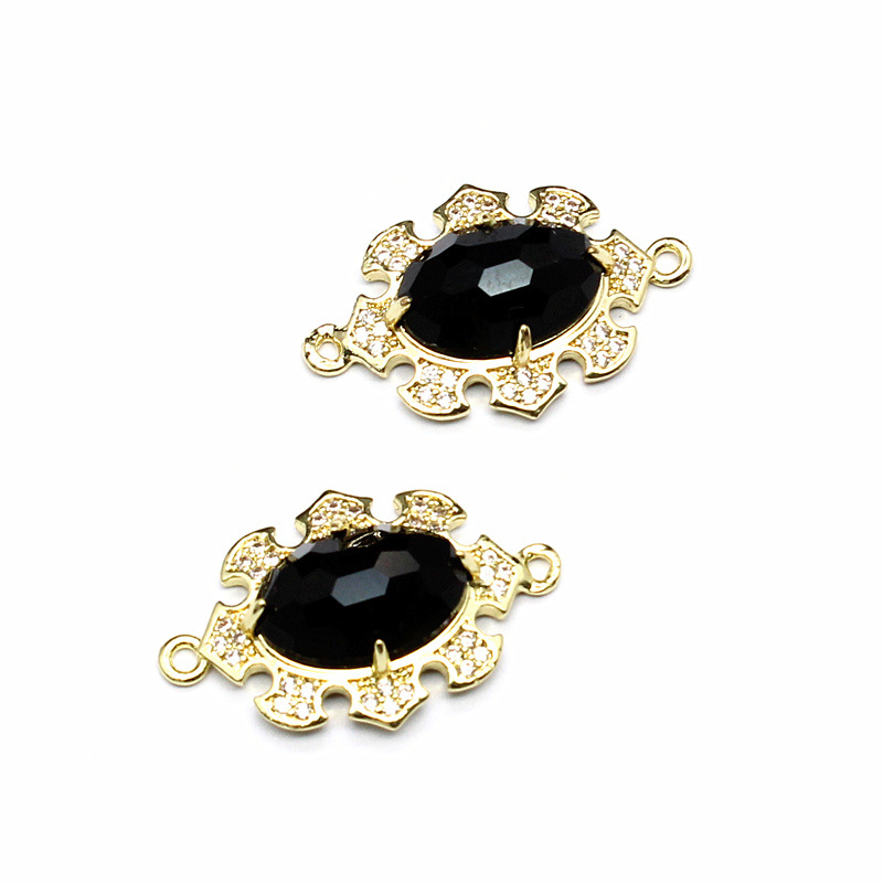 8:Black agate (1 piece)