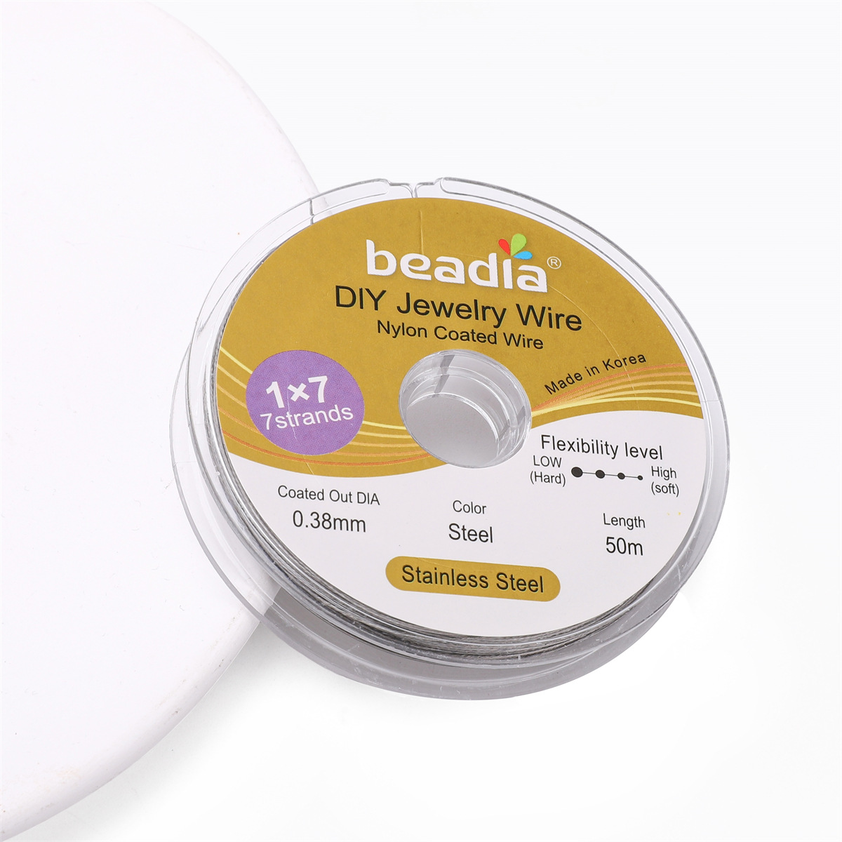 7:0.38mm steel color 50m / roll