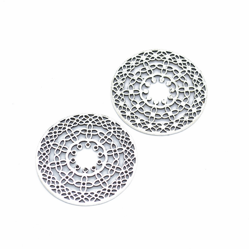 2 couleur argent antique