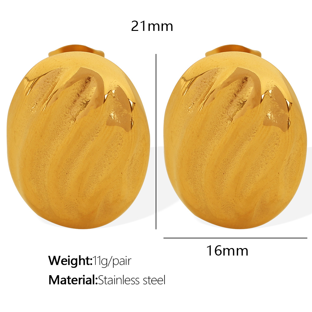 1:EH484 Gold Earrings