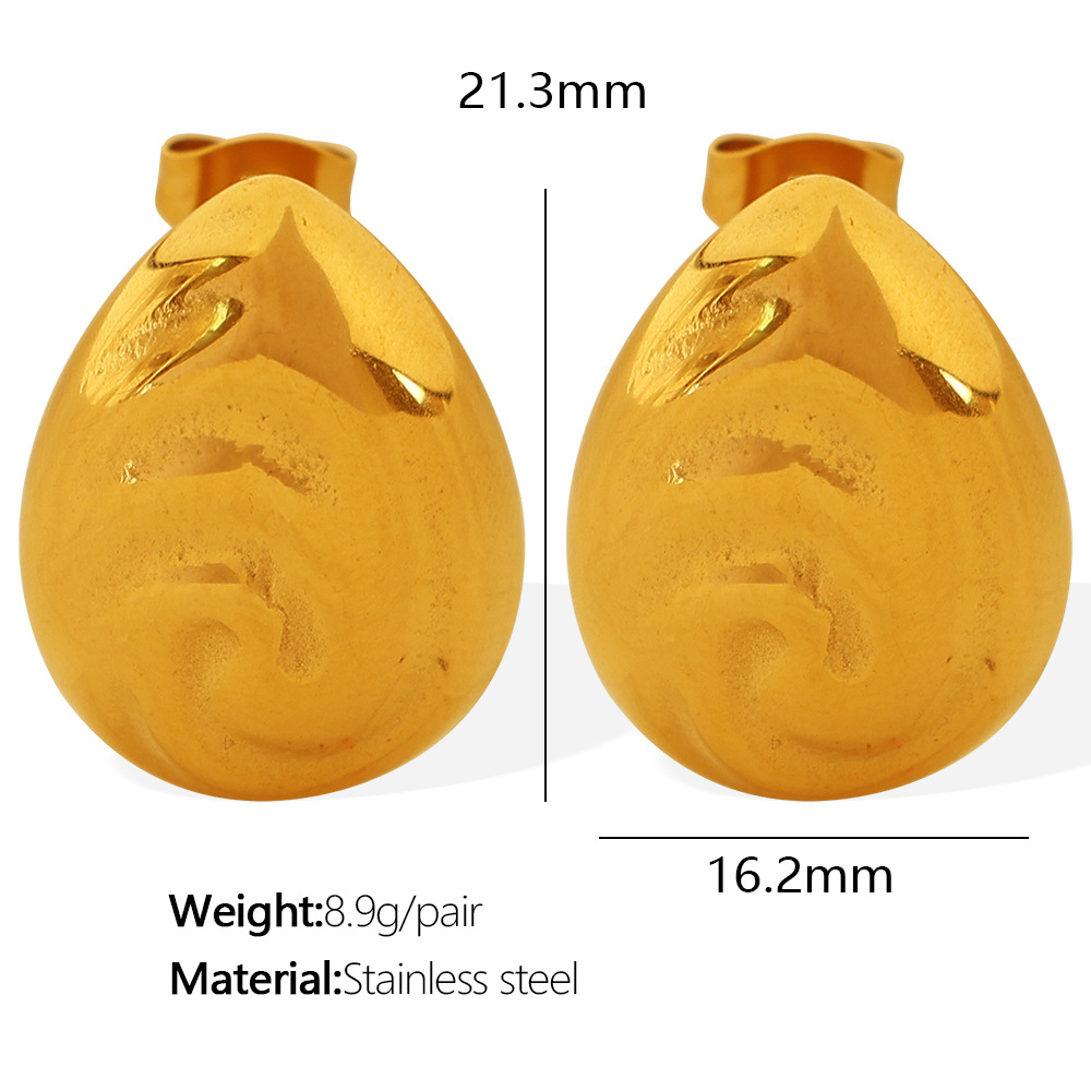 2:EH485 Gold Earrings