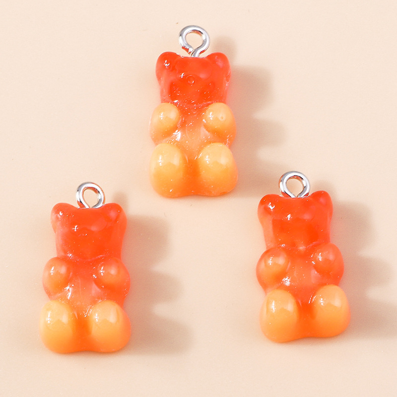 1:Orange gradient bear