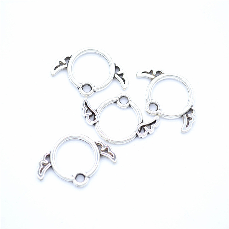 2 couleur argent antique