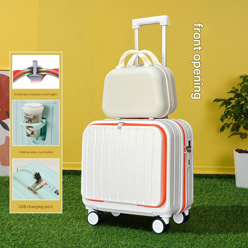 Front opening mother box white