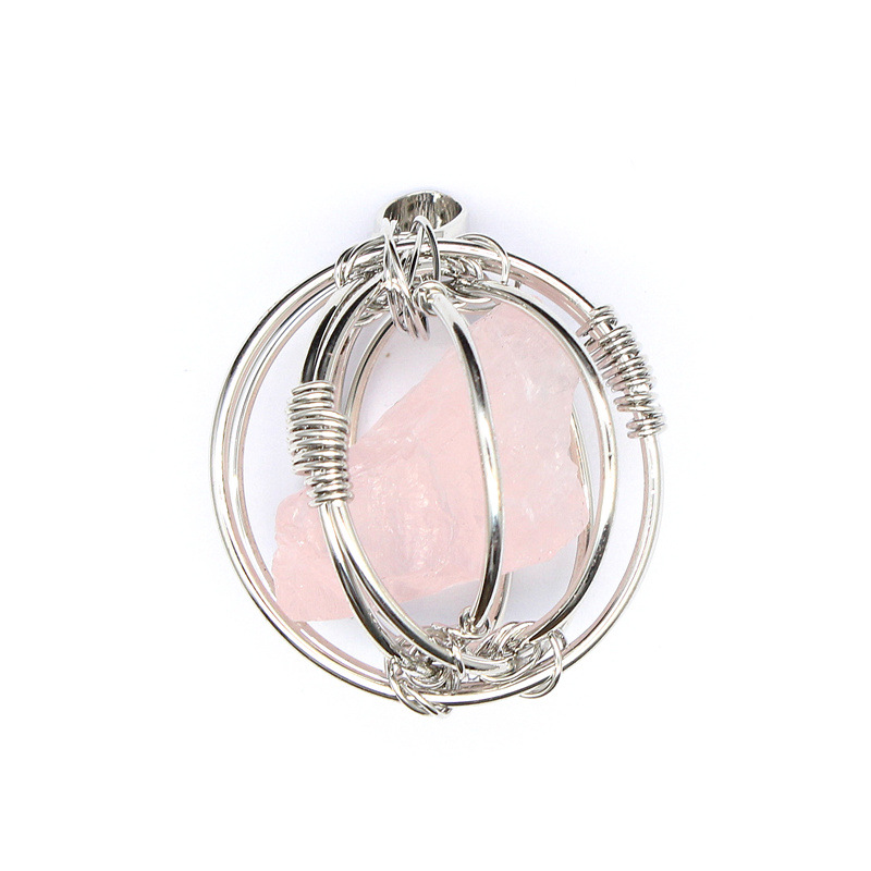 4:Rose quartz (silver)