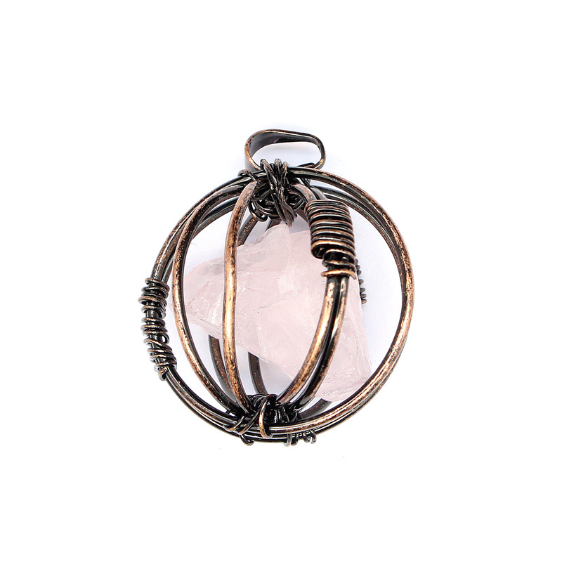 8:Rose quartz (bronze)