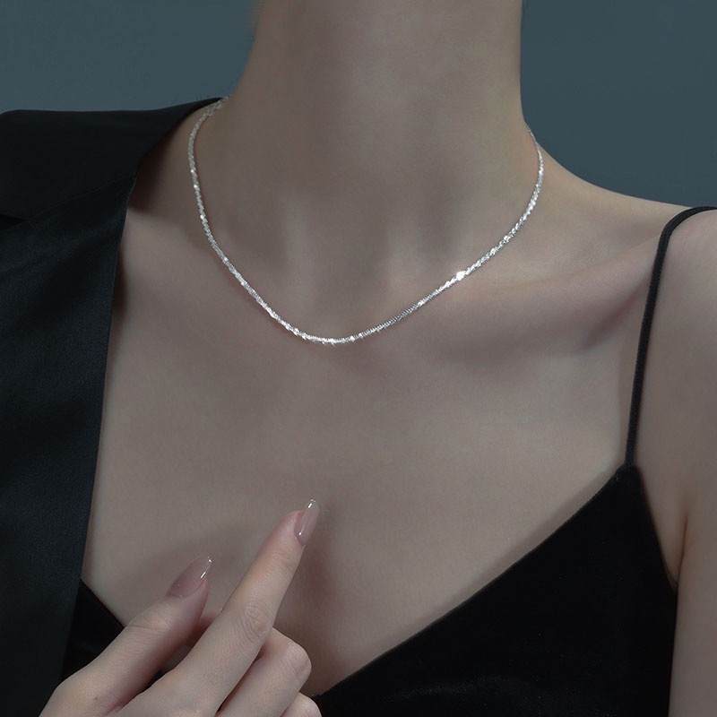 5:necklace Silver 40cm