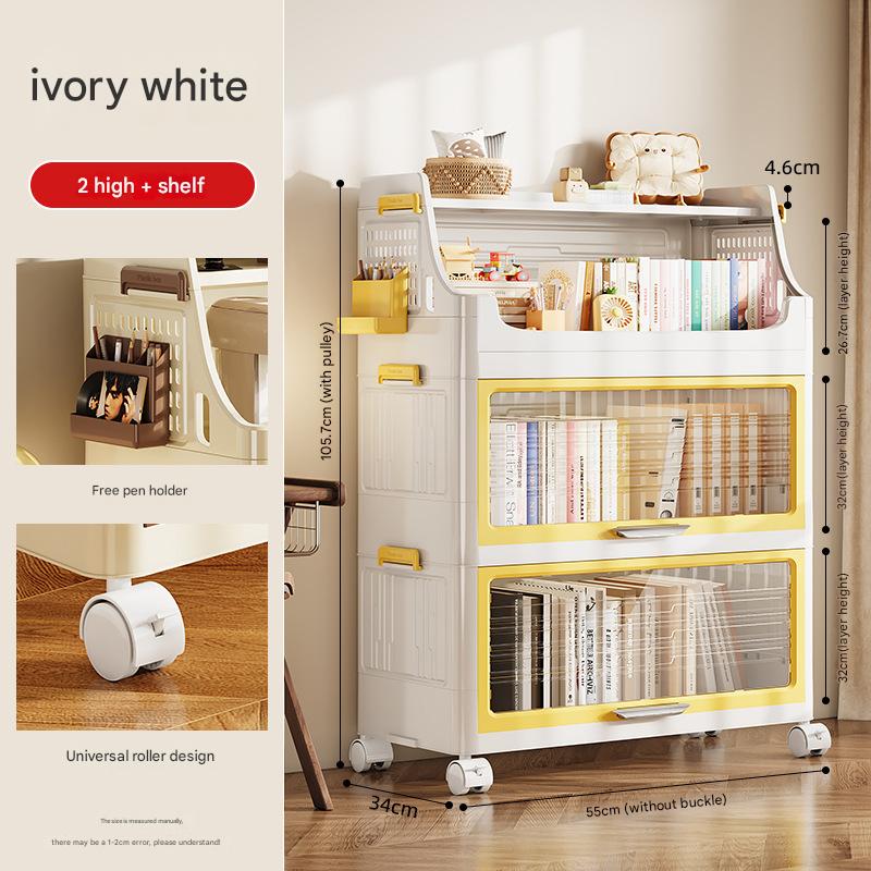 [white] high cabinet second floor   storage rack