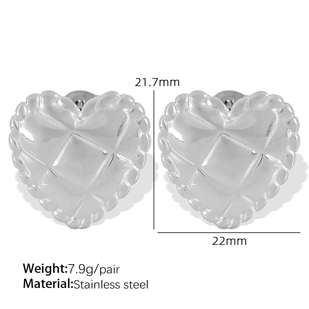 8:EH329 Silver Earrings