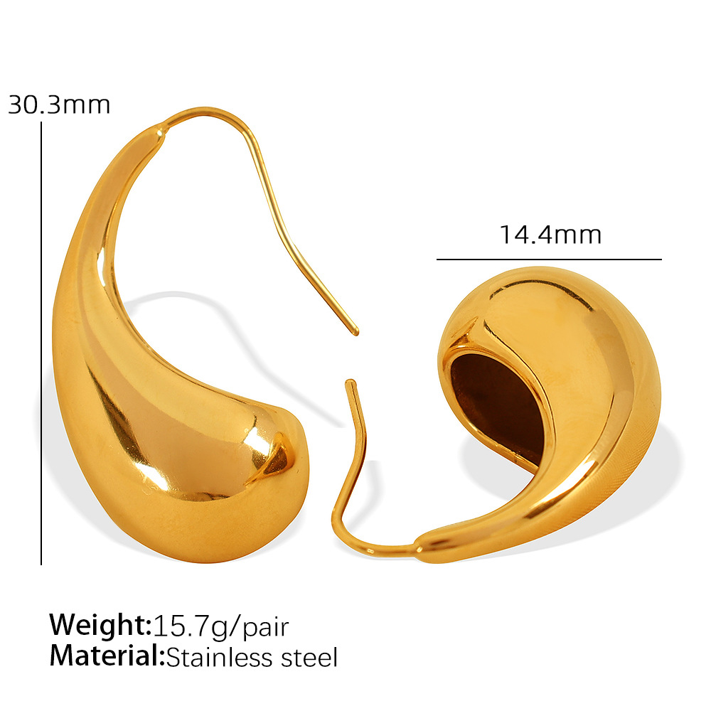 1:EH312 Gold Earrings