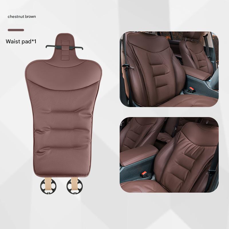 Front and rear cushions - leaflet [chestnut brown]