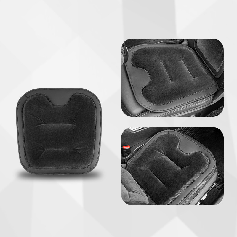 Flannel cushion [noble black] 1 front seat cushion