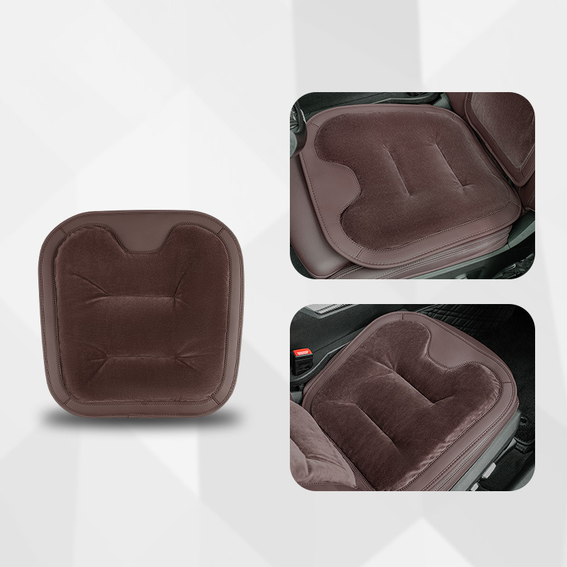 Flannel cushion [chestnut brown] 1 front seat cushion