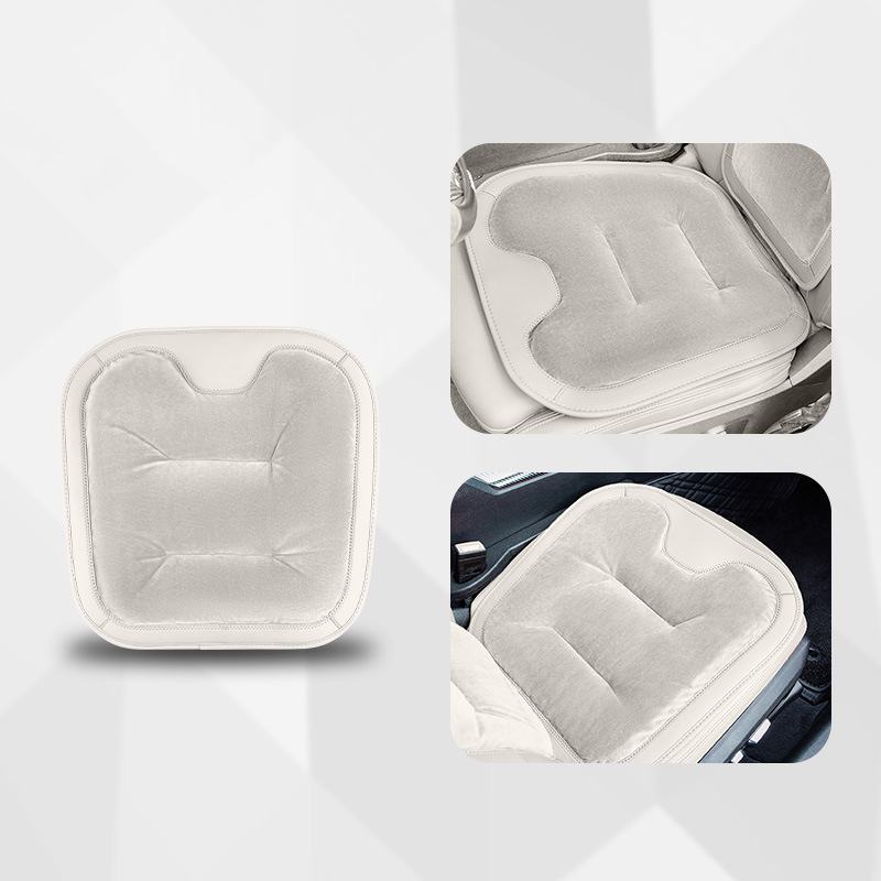 Flannel cushion [ideal white] 1 front seat cushion
