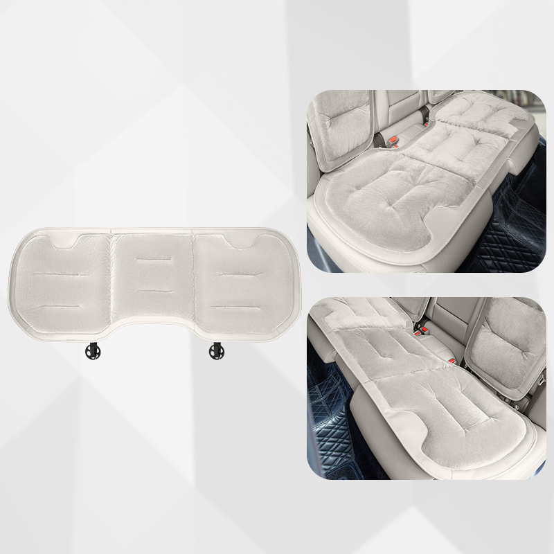 Flannel cushion [ideal white] 1 rear seat cushion