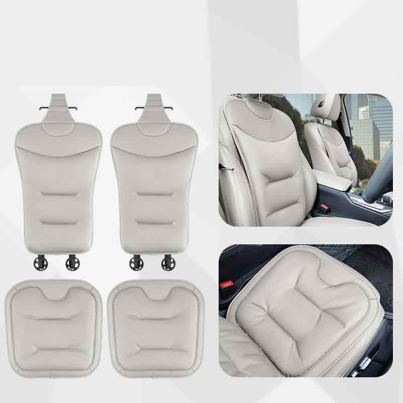 Ideal white [napa leather punched breathable] four-piece set