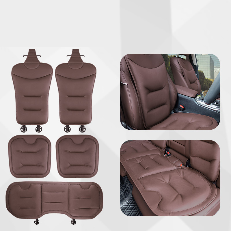 Chestnut brown [napa leather punched breathable] five-piece set