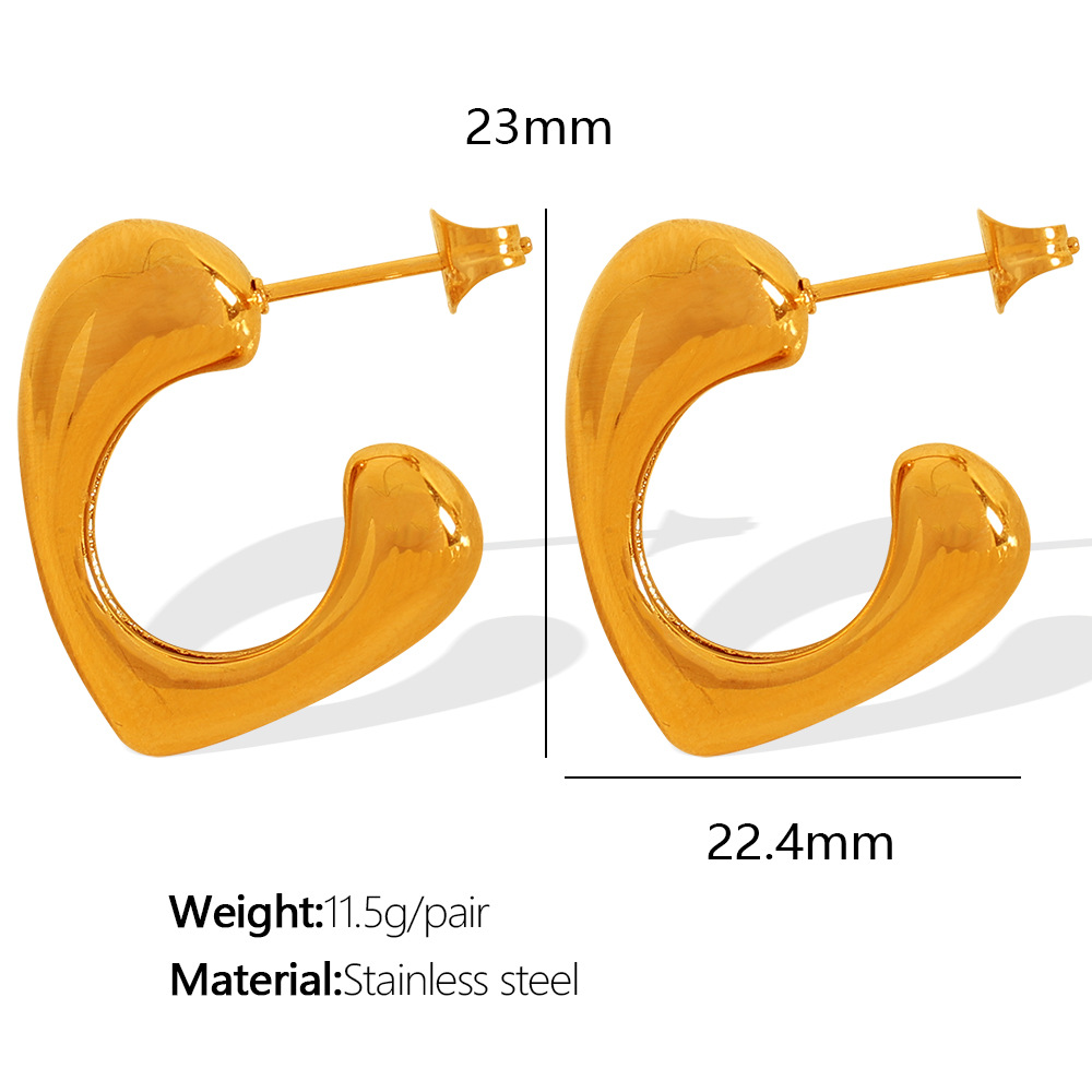 1:EH373 Gold Earrings