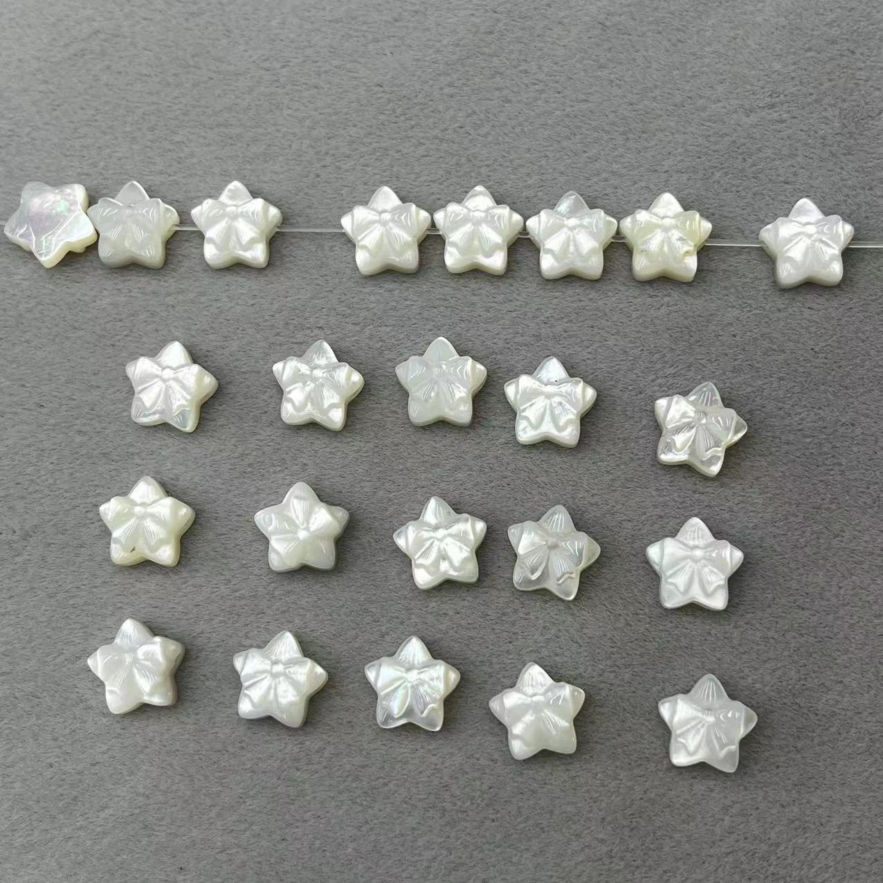 10MM white lip shell pattern 2