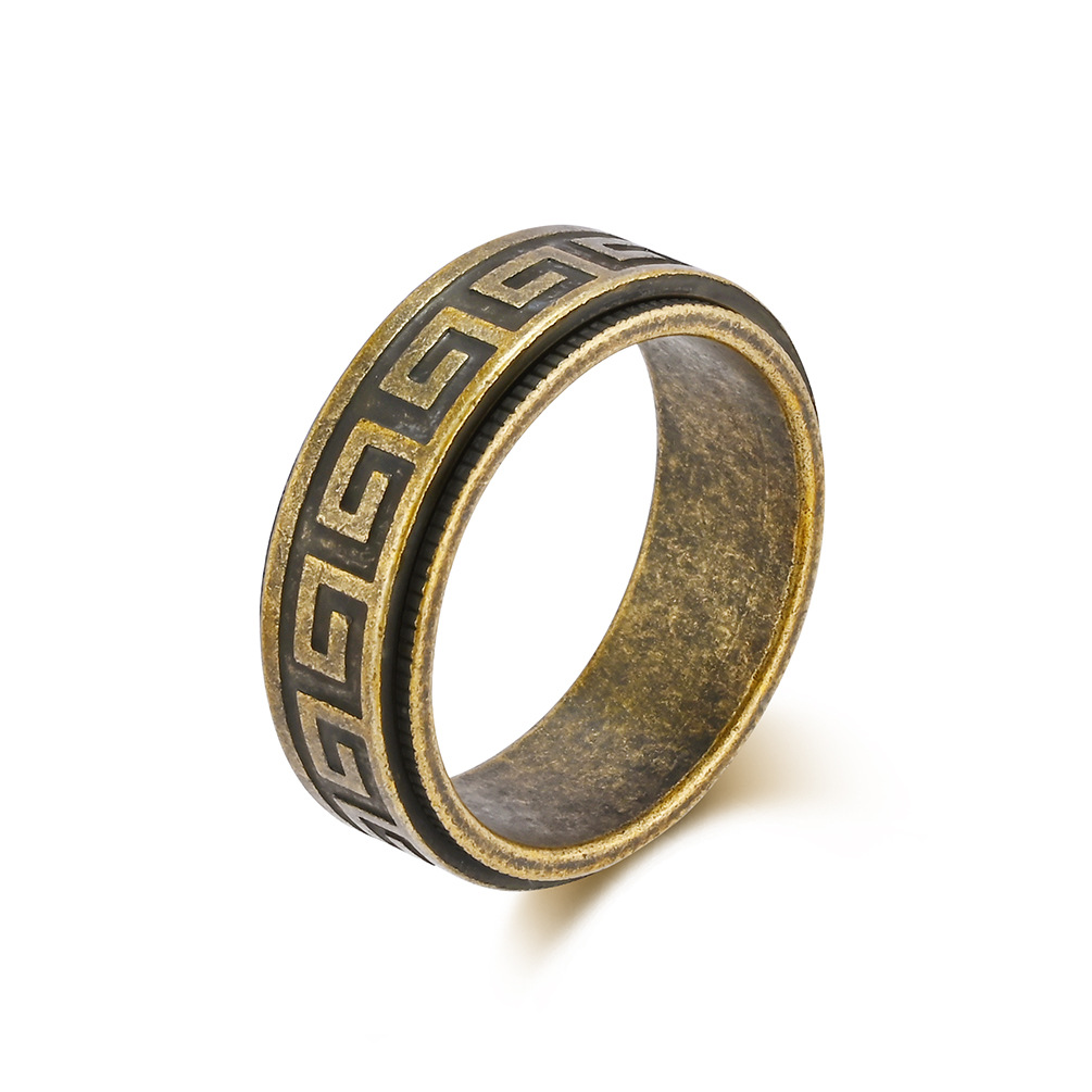 Ancient gold US Size #8