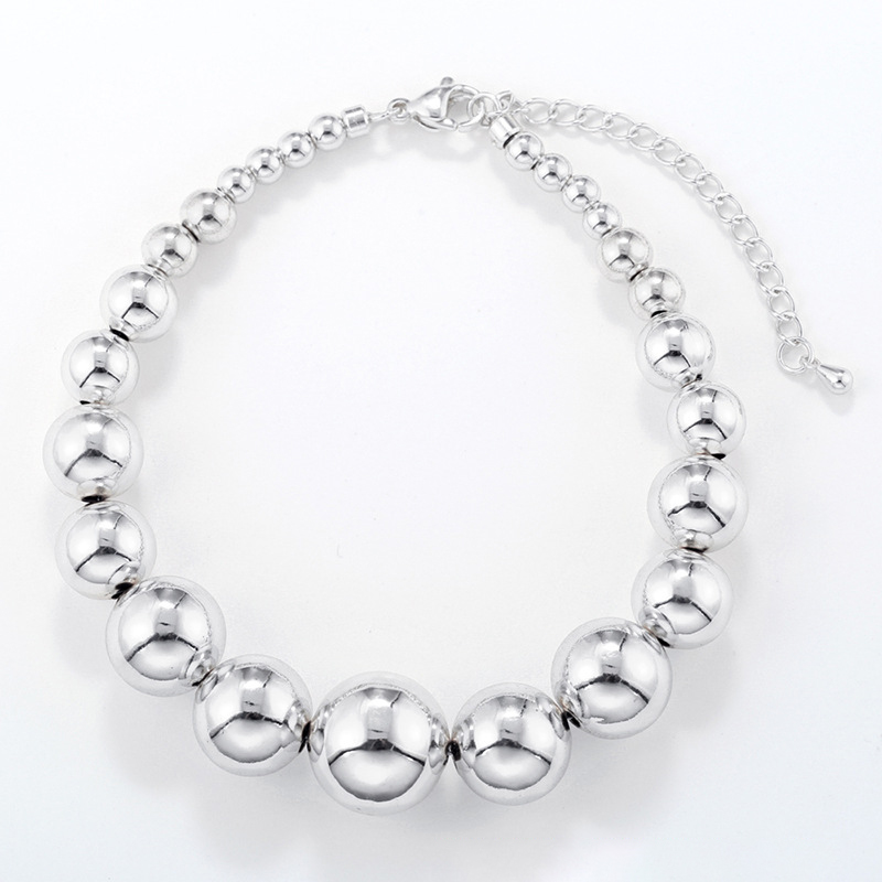 4:Vl567 white gold ball bracelet 1 piece