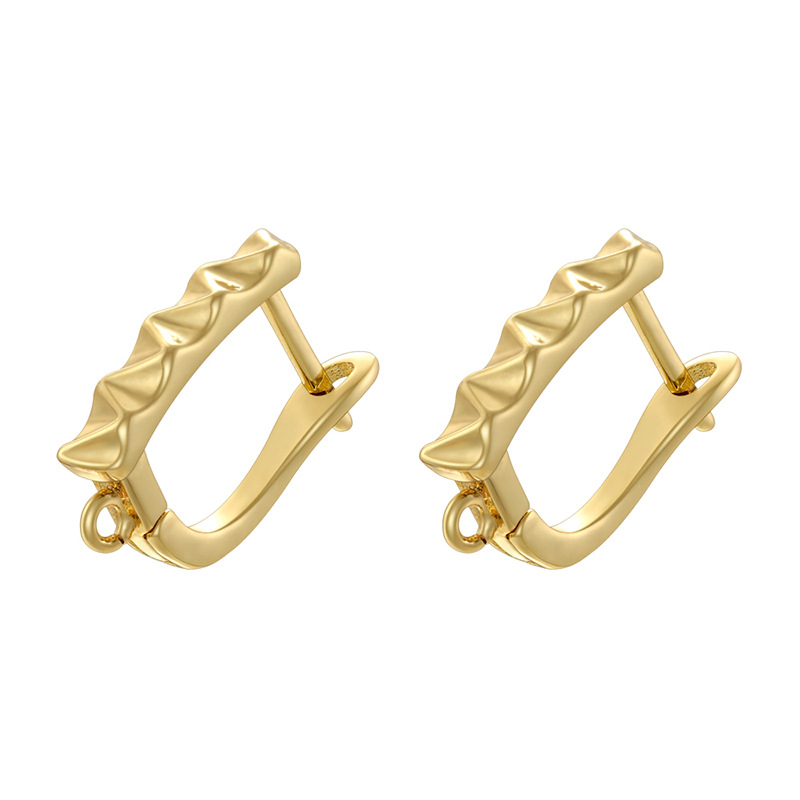 3:Ve1543 gold earrings 1 pair