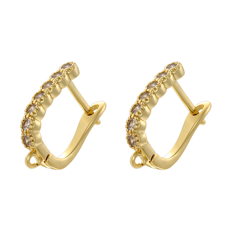 5:Ve1544 gold earrings 1 pair